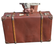 Suitcase motif